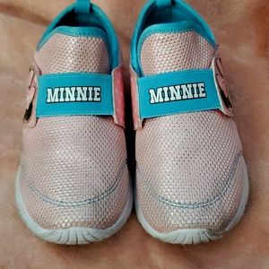 Disney minnie mouse sneakers with lights.
